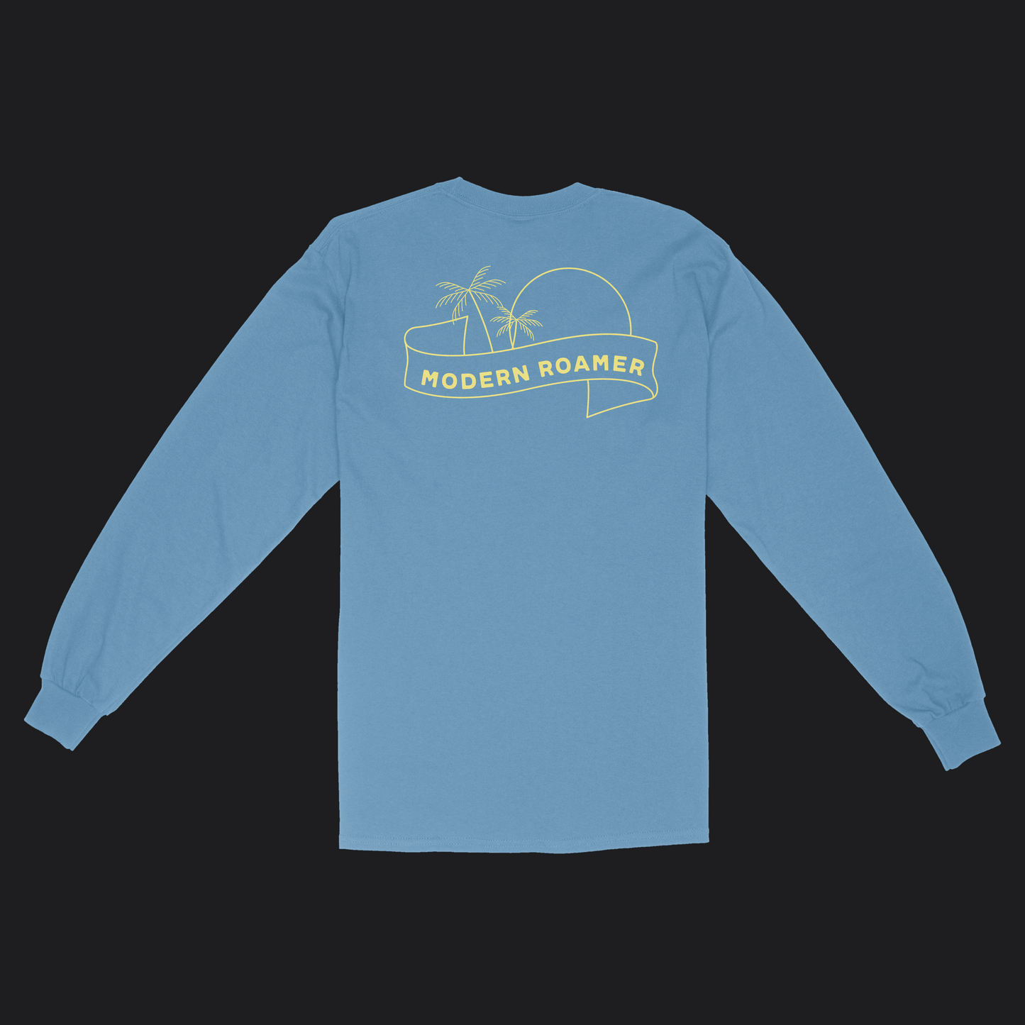 Light Blue Beach Banner