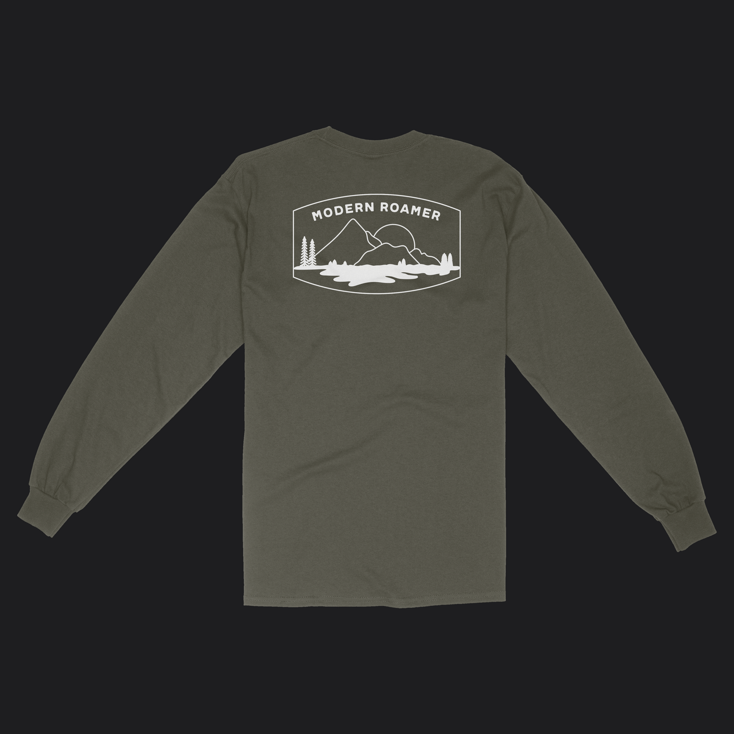 Military Green Camp Banner