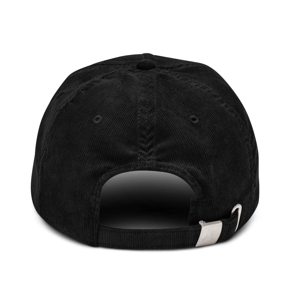 Half Dome Corduroy Hat - Black