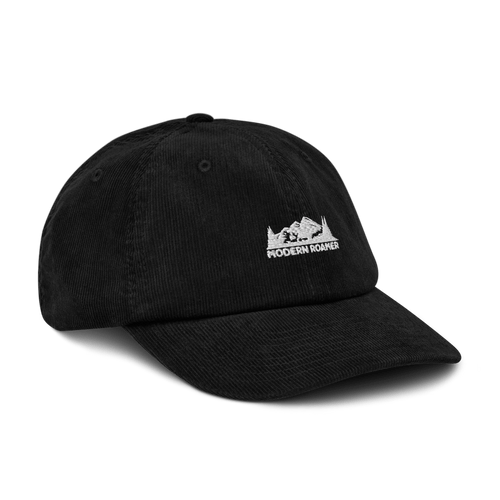 Half Dome Corduroy Hat - Black