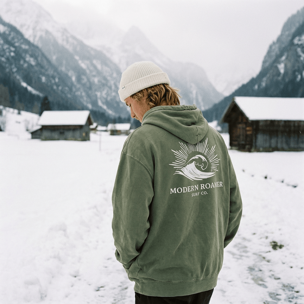 Wave Break - Forest Green