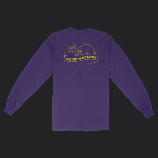 Purple Beach Banner